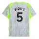 Manchester City John Stones #5 Rezervni Dres 2025-26 Kratak Rukav